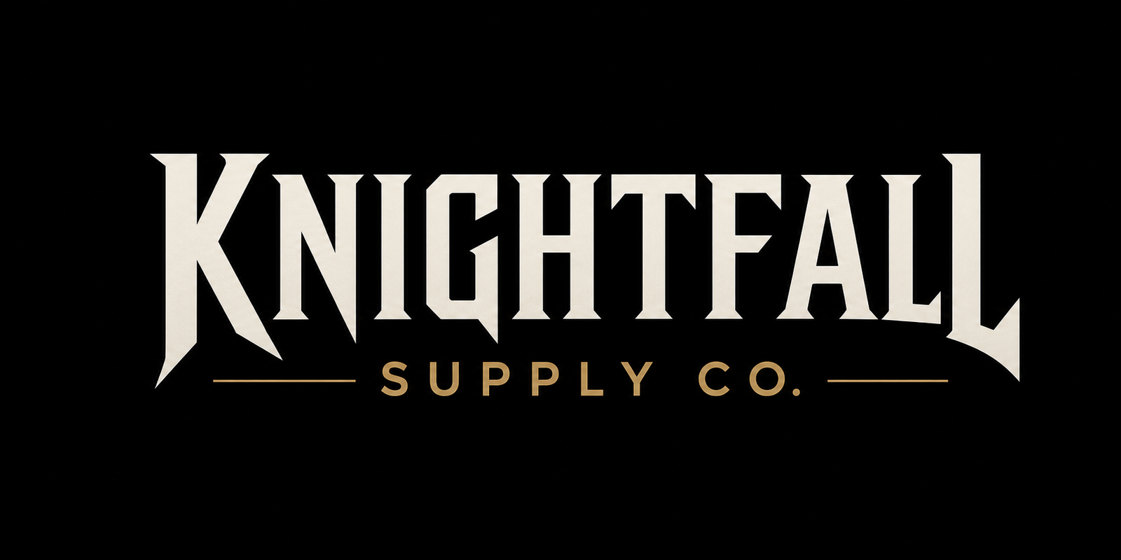 Knightfall Supply Co. professional barber products